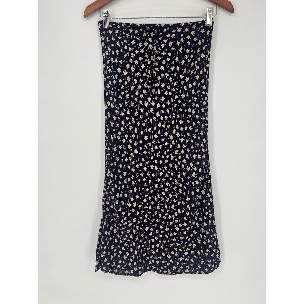 Madewell Floral Midi Skirt Size 00